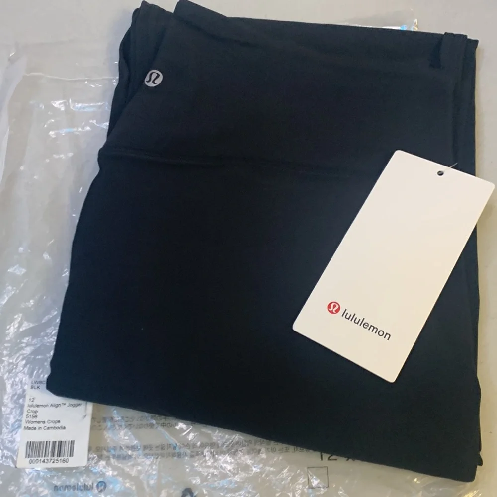 lululemon Align™ Jogger Crop Black Size 12 - Picture 6 of 12